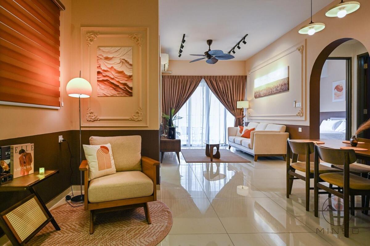 Appartement Kingsbay B #5Pax #Vintagewood #Highfloor à Johor Bahru Extérieur photo